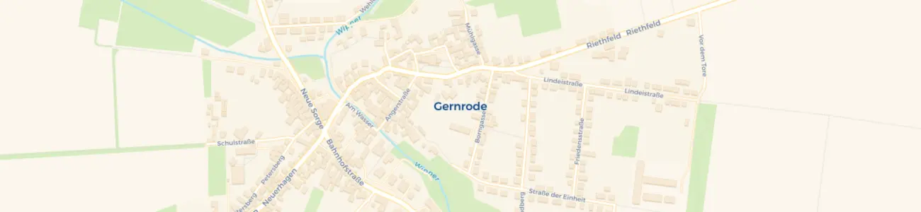 Gernrode Map