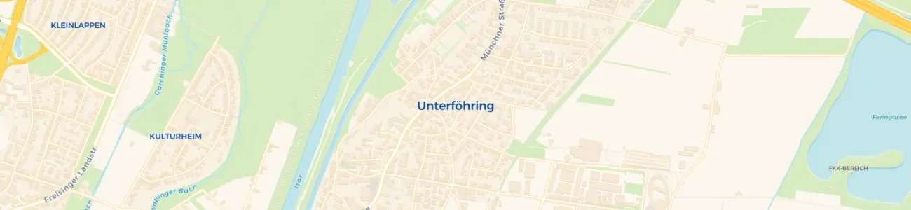Unterföhring Map