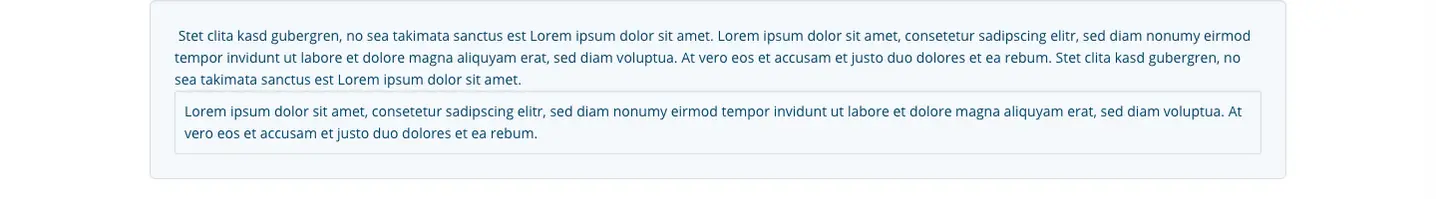 TYPO3 Rich Text Editor Block Style Area Frontend