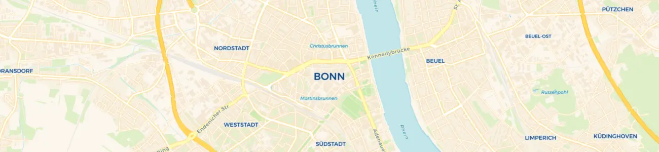 Bonn Karte