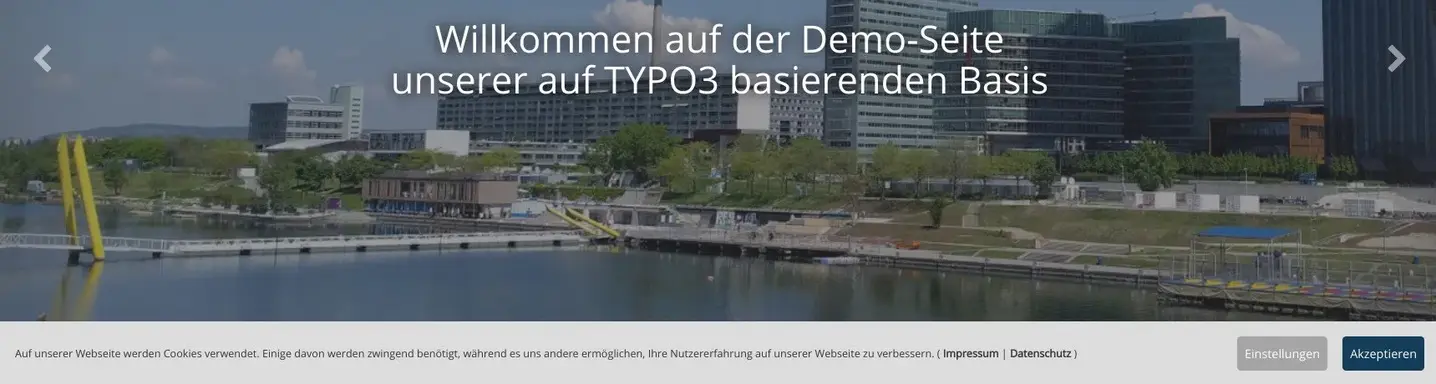 TYPO3 Cookie Opt-In als unauffälliges Banner