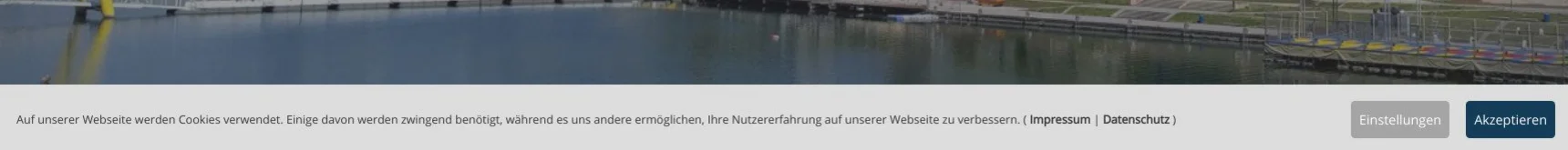TYPO3 Cookie Consent Frontend Banner unten