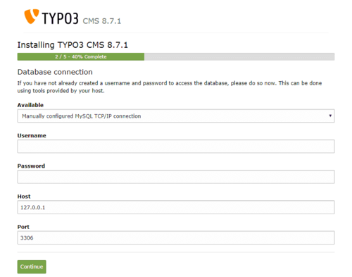 Step 2 – Database Connection