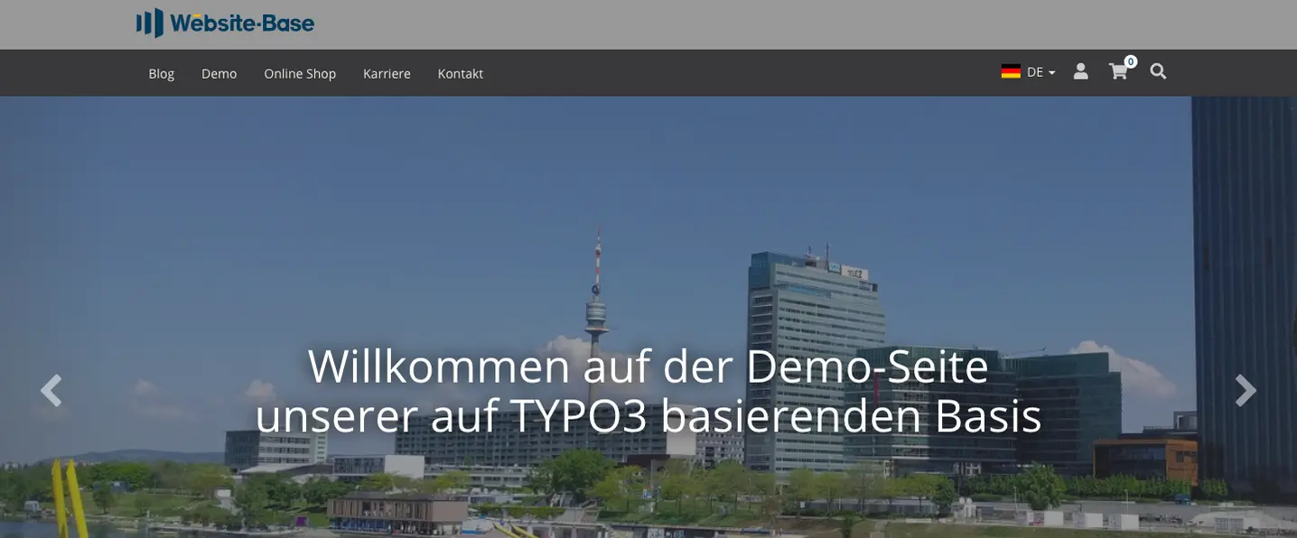 TYPO3 Frontend