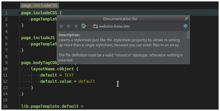 With the key combination Ctrl + Q the documentation for the selected symbol can be displayed at any time