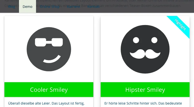 TYPO3 Frontend