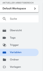 Google Tag Manager Variable anlegen