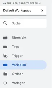 Google Tag Manager Variable anlegen