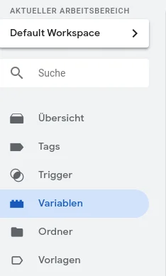 Google Tag Manager Variable anlegen