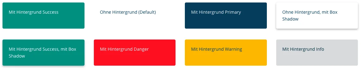 TYPO3 Raster-Element Box Frontend
