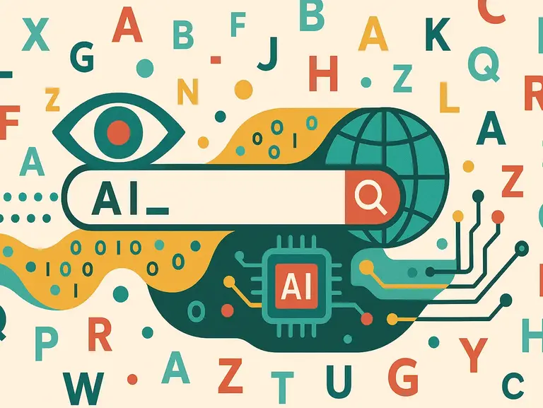 Teaser-Bild zum Blogartikel 'KI-Tools im Vergleich – Allgemeine Informationssuche'