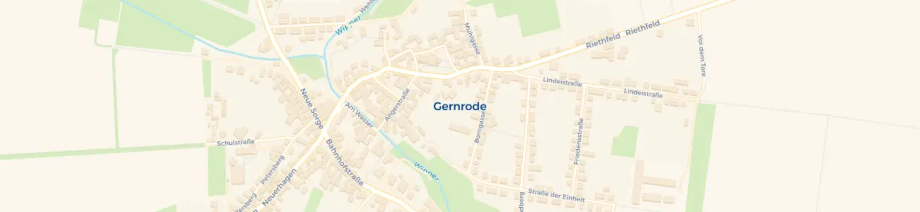 Gernrode Karte