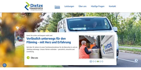 Dietze Transporte Site