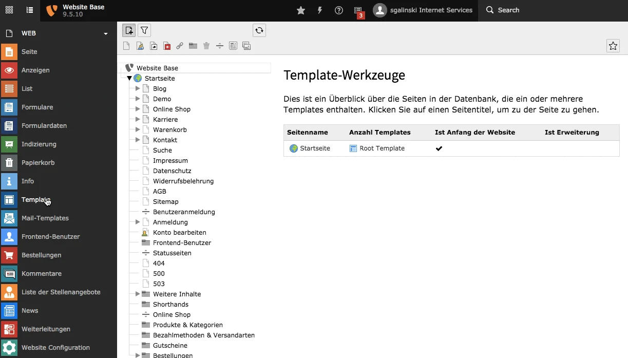 Cookie OptIn zur TYPO3 Instanz hinzufügen