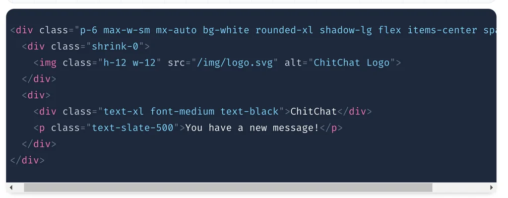 Code für Chat-Komponente