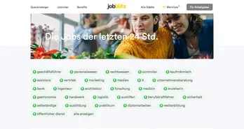 Jobblitz Website Screenshot