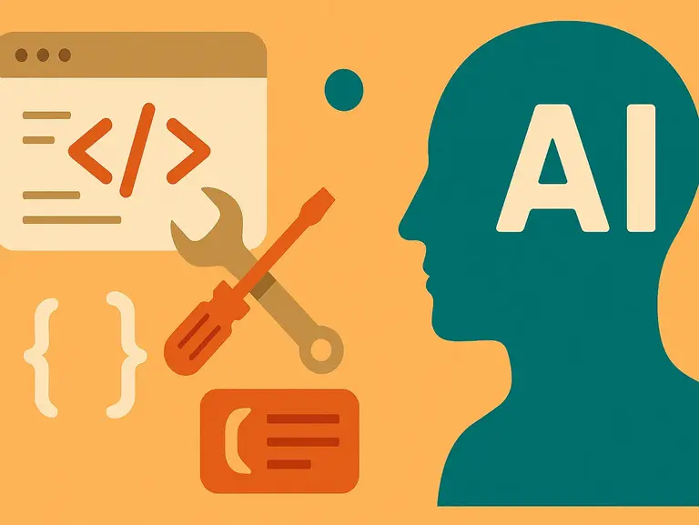 Teaser-Bild zum Blog-Artikel 'KI Tools im Vergleich – Coding: Web- und Cloud-basierte Coding-Umgebungen'