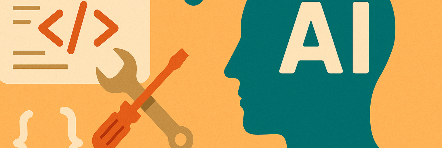 Header image for blog article 'AI tools compared – Coding: Auto-complete & IDE integration'