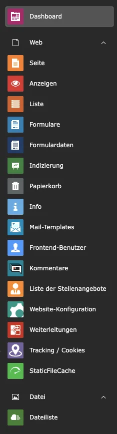TYPO3 Backend Module