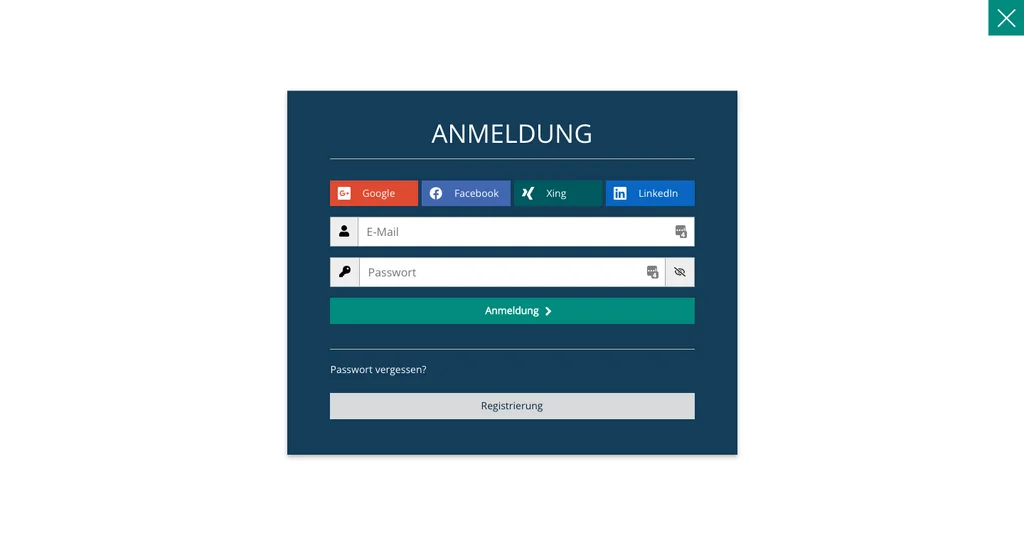 TYPO3 Website-Base Login