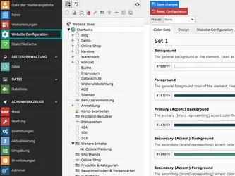 TYPO3 Backend Module Design Configurator