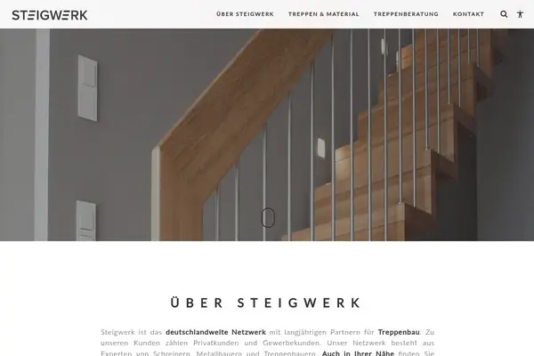 Steigwerk Website Screenshot