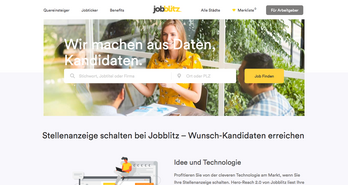 Jobblitz Website Screenshot
