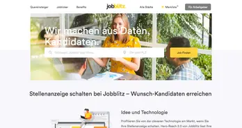 Jobblitz Website Screenshot