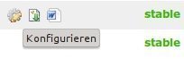 Erweiterung konfigurieren