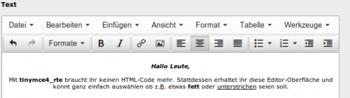 Textbox with "tinymce4_rte"