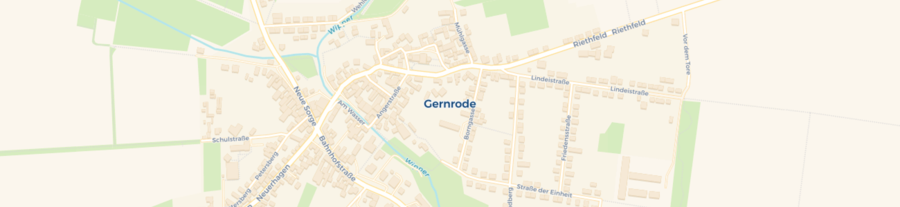 Gernrode Map