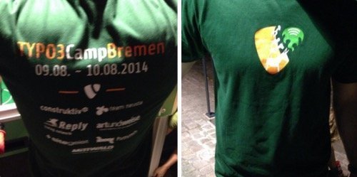 Offizielles T-Shirt TYPO3Camp Bremen
