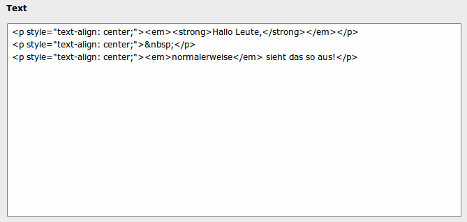 Textbox without Editor